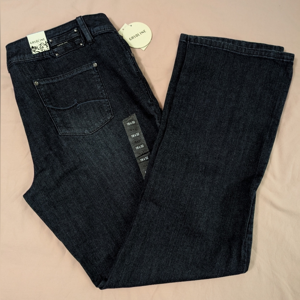Gasoline Bootcut Jeans - Plus Size 16